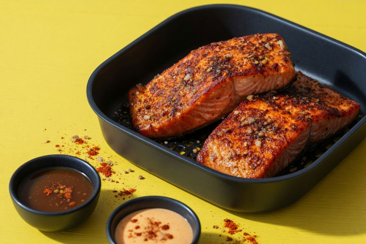 Old Bay Brown-Sugar Salmon